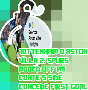 Spurs v aston villa